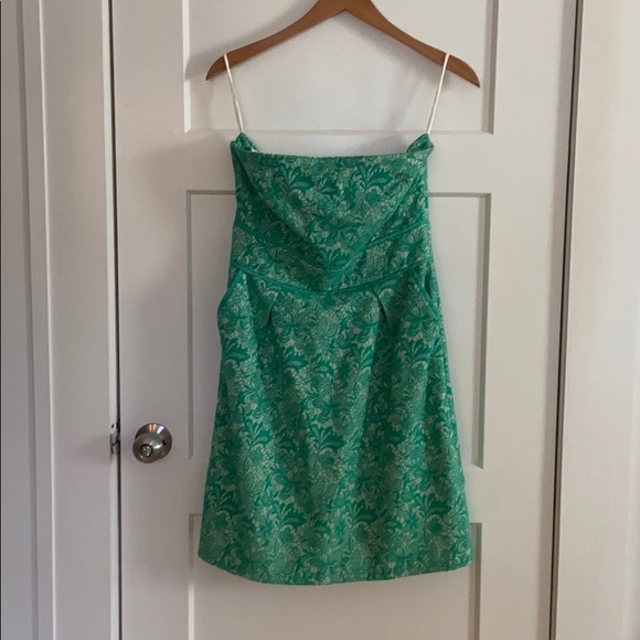 🌸 Jade boutique dress strapless with pockets - Picture 1 of 6